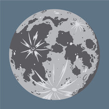 Load image into Gallery viewer, Full Moon Wall Mural Stencil Set
