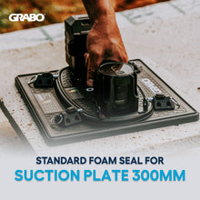 Load image into Gallery viewer, GRABO HighFlow Foam Seal 300, 12x12in Pad, Holds 150 lb