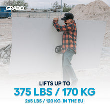 Load image into Gallery viewer, GRABO Pro Brushless Cordless Vacuum Gripster 375 lb with Wireless Remote