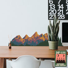 Load image into Gallery viewer, Grand Teton Mountains Wall Mural Stencil Set
