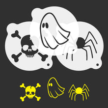 Load image into Gallery viewer, Halloween Coffee Stencils