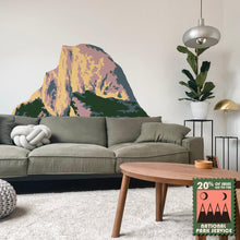 Load image into Gallery viewer, Half Dome Yosemite Wall Mural Stencil Set