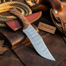 Load image into Gallery viewer, Professional Carving Knife 6 Inch Blade Wooden Handle Tool