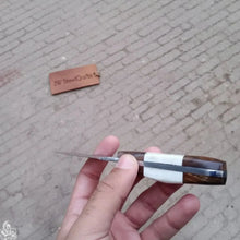 Load image into Gallery viewer, Handmade Skinner Knife Deer Horn Handle Fixed Blade Hunting Knife