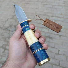 Load image into Gallery viewer, Hunting Knife with High Carbon Steel Blade | JW SteelCrafts