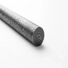 Load image into Gallery viewer, Ravenline Damascus Rod Handmade 10 Inch Round Bar for Ring Making