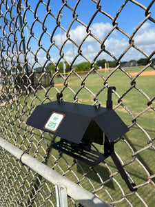 Powder Coated Game Frame - The Ultimate Cell Phone, GoPro or Mevo Action Camera Fence Mount for Chain Link Fence (Softball, Baseball, Tennis) Made In USA