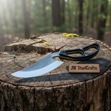 Load image into Gallery viewer, Recurve Utility Knife Fixed Blade Knife Micarta Handle