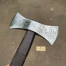 Load image into Gallery viewer, American Double Bit Axe Wood Handle | Outdoor Cutting Tool