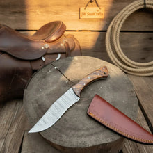 Load image into Gallery viewer, Professional Carving Knife 6 Inch Blade Wooden Handle Tool