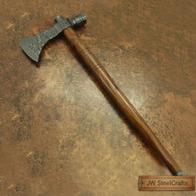 Load image into Gallery viewer, Damascus Smoking Axe Straight Handle 19 Inch