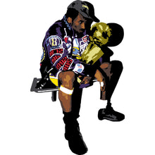 Load image into Gallery viewer, Kobe Bryant "Championship Hour" Layered Stencil Set