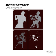 Load image into Gallery viewer, Kobe Bryant "Killer Instinct" Layered Stencil Set