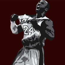Load image into Gallery viewer, Kobe Bryant "Killer Instinct" Layered Stencil Set