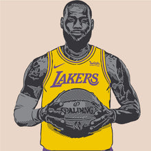 Load image into Gallery viewer, Lebron James "Patterned" Layered Stencil Set