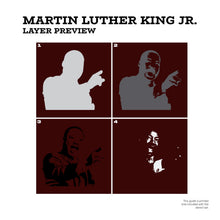Load image into Gallery viewer, Martin Luther King Jr. Layered Stencil Set