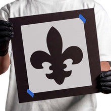 Load image into Gallery viewer, New Orleans Fleur-de-lis Stencil