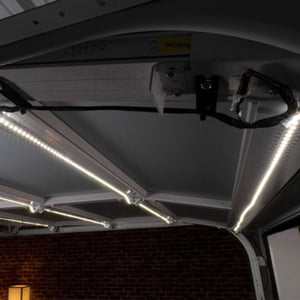 Garage Door Lighting System - Double Track System