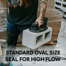 Load image into Gallery viewer, GRABO HighFlow Oval Foam Seal 309x183mm for Brick and Paver Gripsters