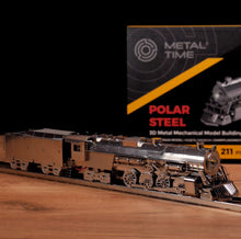 Load image into Gallery viewer, POLAR STEEL Magic Express Mechanical Steam train