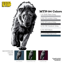 Load image into Gallery viewer, Prowling Lion Layered Stencil Set