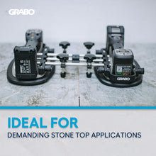 Load image into Gallery viewer, GRABO Seam Setter V2 Stainless Countertop Jig for Vacuum Gripster Lifters
