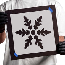 Load image into Gallery viewer, Snowflake Stencil