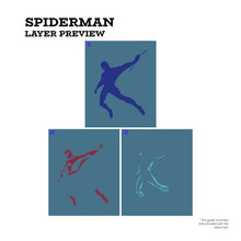 Load image into Gallery viewer, Spiderman Layered Stencil Set