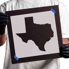 Load image into Gallery viewer, Texas State Outline Stencil