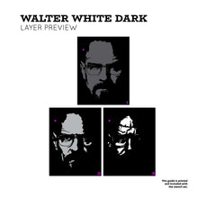 Load image into Gallery viewer, Walter White “Into Darkness” Layered Stencil Set