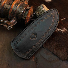 Load image into Gallery viewer, 8.3" Handmade Damascus Hunting Knife – Full Tang Wood Handle