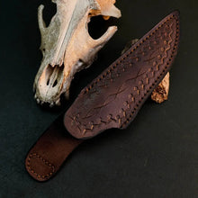Load image into Gallery viewer, 8.6" Handmade Drop Point Skinner Knife – Full Tang Resin Handle