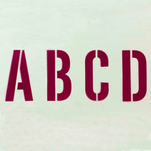 Load image into Gallery viewer, Alphabet Letter Stencil Kit