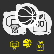 Load image into Gallery viewer, Basketball Coffee Stencil