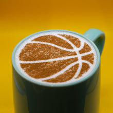 Load image into Gallery viewer, Basketball Coffee Stencil