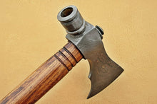 Load image into Gallery viewer, Beautiful handmade Damascus steel Smoking Axe "Unique Axe"Limited Edition