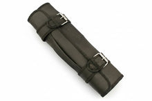 Load image into Gallery viewer, best chef knife Custom Handmade Leather Roll Bag for  7  pieces set / Chef sets Bag german knife   DK-0138