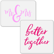 Load image into Gallery viewer, Valentine's Day Couples Stencil Set
