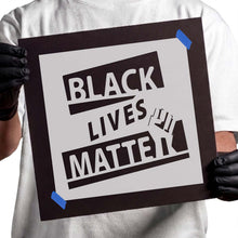 Load image into Gallery viewer, Black Lives Matter Fist Stencil