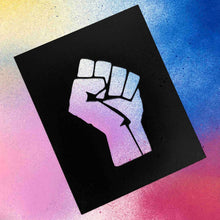 Load image into Gallery viewer, BLM Fist Stencil Set