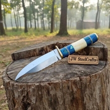 Load image into Gallery viewer, Hunting Knife with High Carbon Steel Blade | JW SteelCrafts