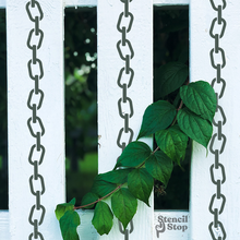 Load image into Gallery viewer, Chain Link Trim Stencil