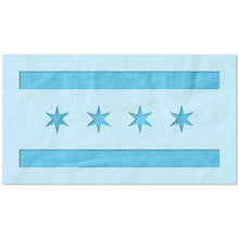 Load image into Gallery viewer, Chicago City Flag Stencil