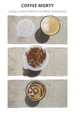 Load image into Gallery viewer, Custom Coffee Stencils