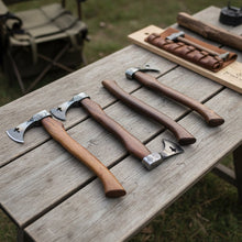 Load image into Gallery viewer, Compact Bearded Utility Hatchets with Decorative Cutout