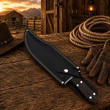 Load image into Gallery viewer, Condor Undertaker Bowie Knife Stainless Steel Walnut Handle