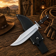 Load image into Gallery viewer, Condor Undertaker Bowie Knife Stainless Steel Walnut Handle