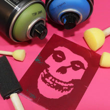 Load image into Gallery viewer, Misfits Crimson Ghost Skull Stencil