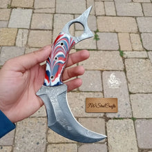 Load image into Gallery viewer, Custom Hand Forged Du Hoc Karambit Knife