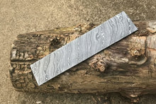 Load image into Gallery viewer, Custom Handmade Damascus Steel 10” Blank Billet- Blade For Knife Making DE-46